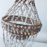 Bohemian shell pendant light