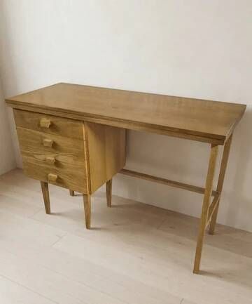 Bureau vintage des années 50 pour femmes par Hikor, Tchécoslovaquie, années 1980, 110 × 45 × 75 cm