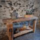 Antique oak sideboard – France 1920s–1930s – 150 cm