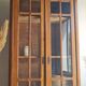 Parisian art deco glass cabinet