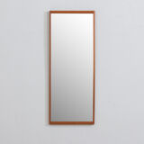 Kai Kristiansen for Aksel Kjersgaard mid century Danish teak mirror, Odder, 1960s
