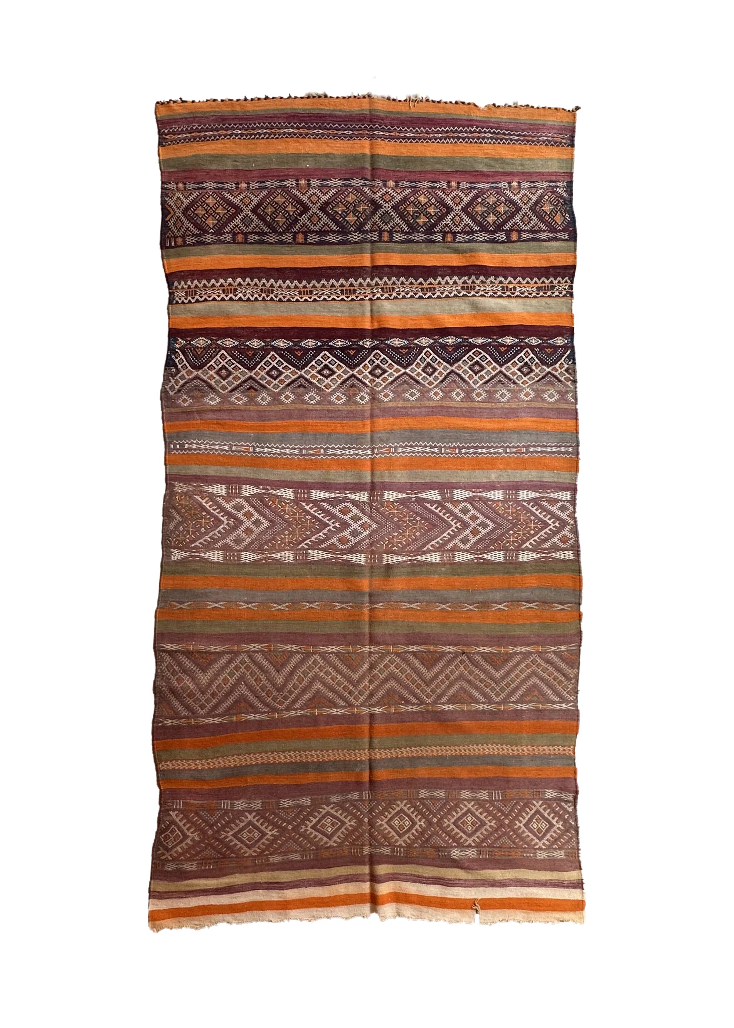 Berber Rug Kilim Beni M'guild - 302 x 154 cm