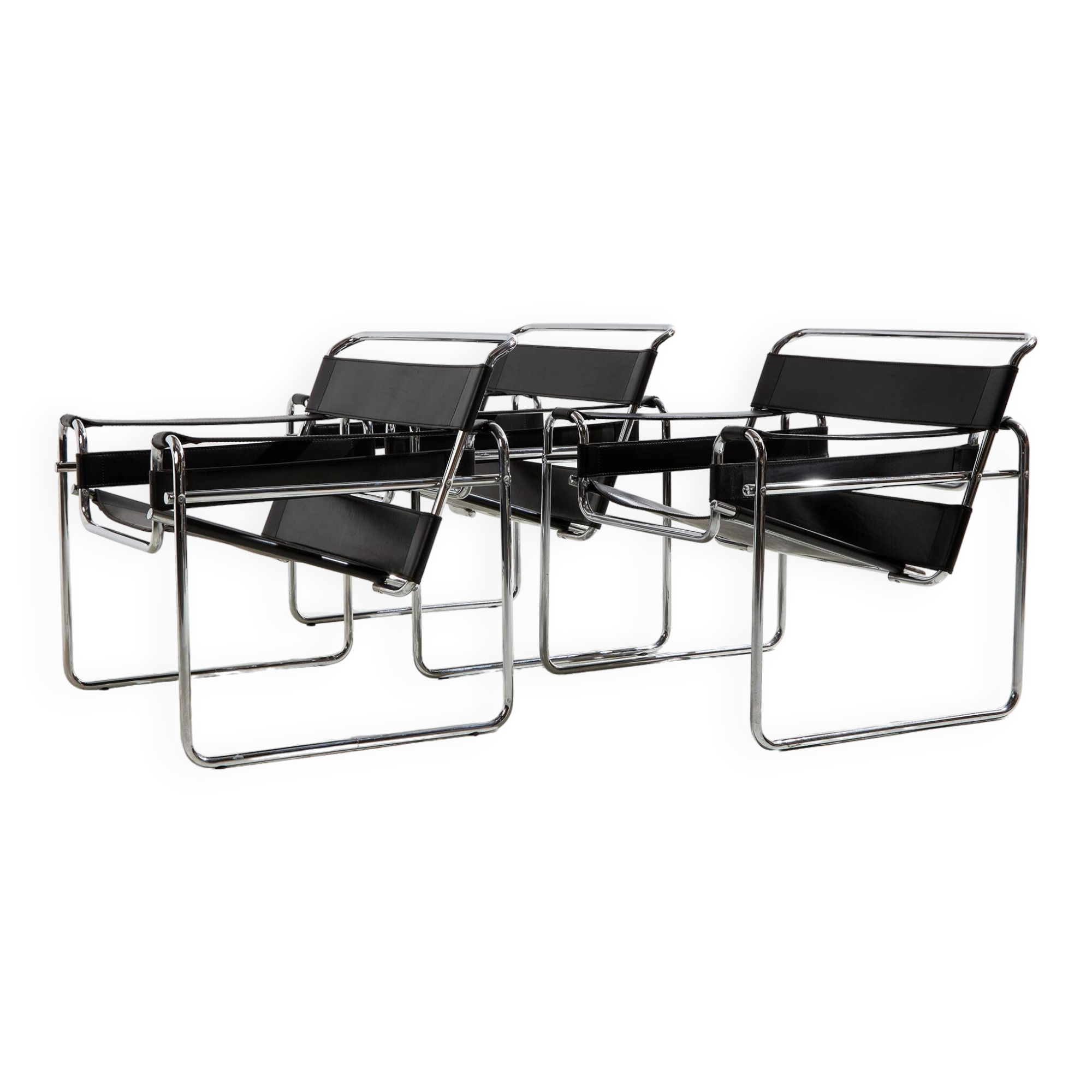 Chaise tubulaire de style Bauhaus (MK10227) Selency