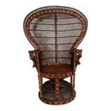 Emmanuelle rattan armchair Kok Maison 1970