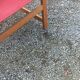 Fauteuil safari en hêtre et toile coton