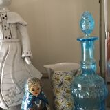 Blue carafe Empoli 70's