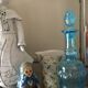 Carafe bleue Empoli 70’S