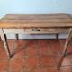 Patinated fir farmhouse table