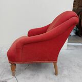 Napoleon III style toad armchair