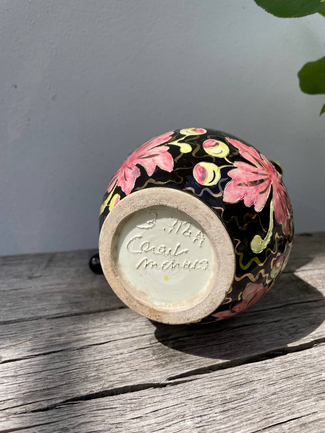 Monaco Vallauris Cerart ceramic vase pitcher