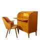 Bureau secrétaire cylindrique par Bill Mobelindustri, 1953.