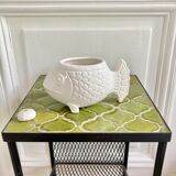 Planter fish hide pot slurry