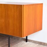 Buffet Mid-Century, modèle B20 en teck par Dieter Waeckerlin pour Behr, ann