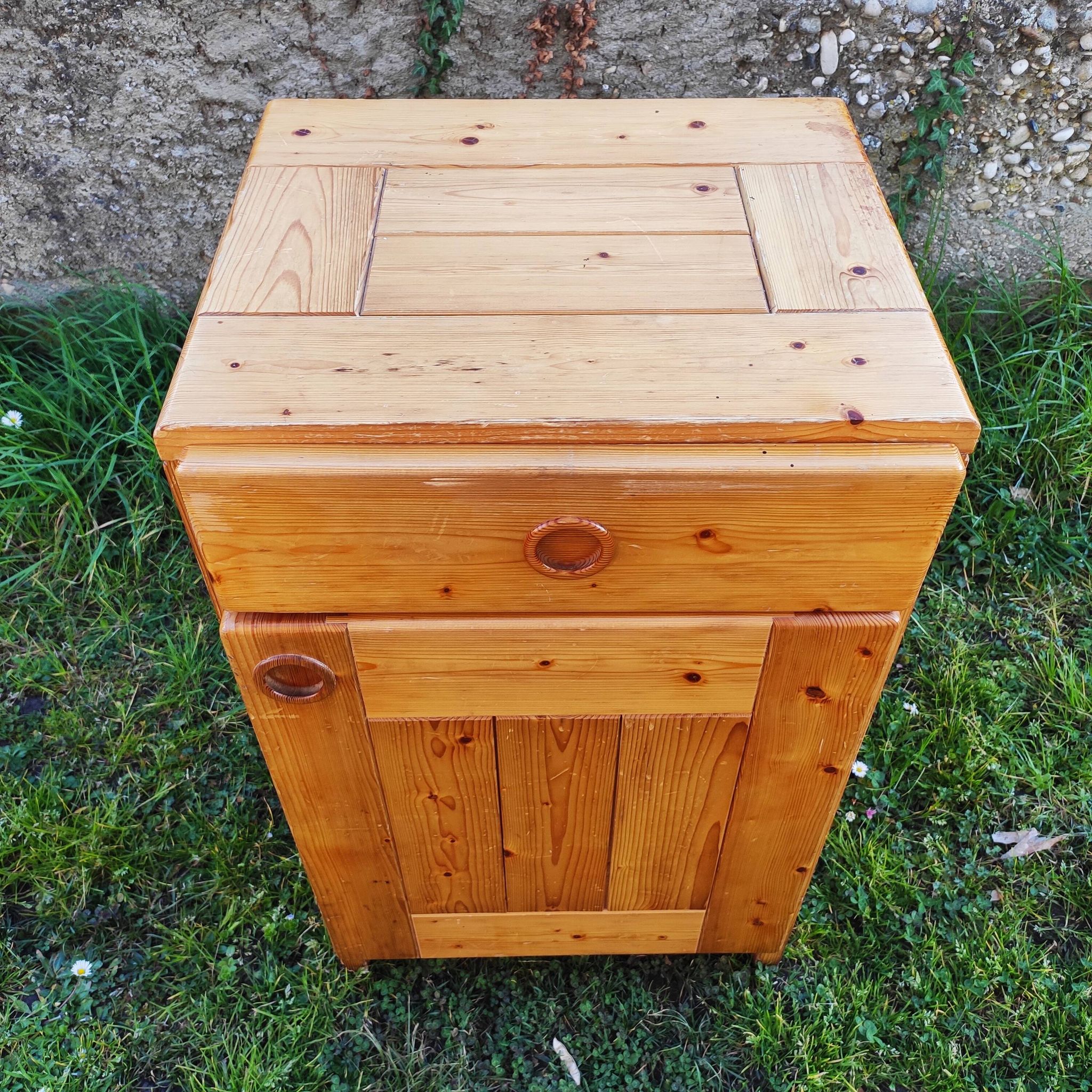 Solid pine jam buffet 1970