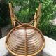 Rattan basket chair from the 60s