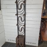 Porte manteau art déco en fer forgé des années 30