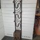 Art deco wrought iron coat rack from the 1930s