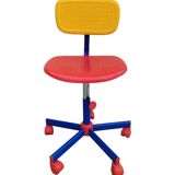 Vintage office chair, ikea design Memphis