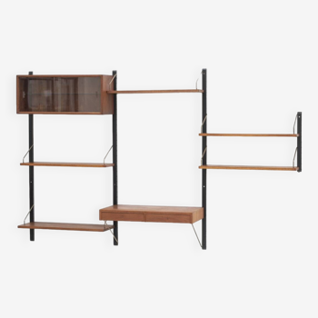 Wall unit by P. Cadovius produced in Denmark around 1960