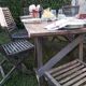 table tréteaux 2m atelier campagne ancienne