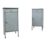 Industrial metal hospital cabinets from Eastern Europe, 1960s