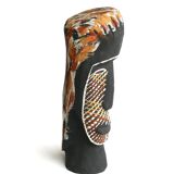 Aboriginal Tiwi head sculpture from Bede Tungutalum