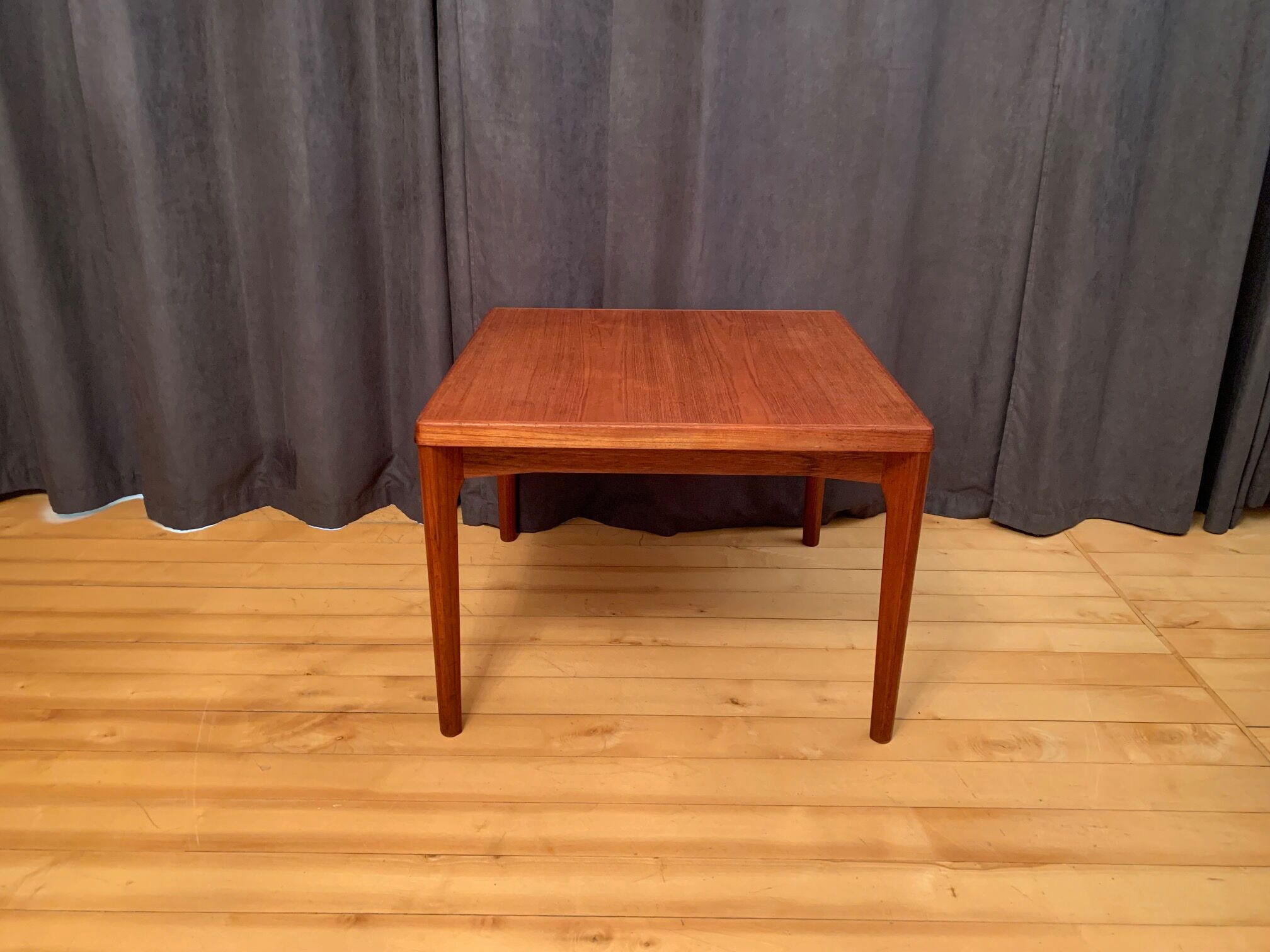 Coffee table by Henning Kjærnulf, Vejle Stole & Møbelfabrik, Denmark, 1960s.