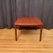 Coffee table by Henning Kjærnulf, Vejle Stole & Møbelfabrik, Denmark, 1960s.