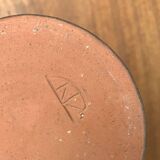 Brutalist mid-century studio pottery vase by Johannes Lessmann for Keramische Werkstatt Margaretenhöhe, Essen.