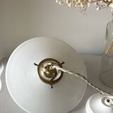 Opaline pendant light