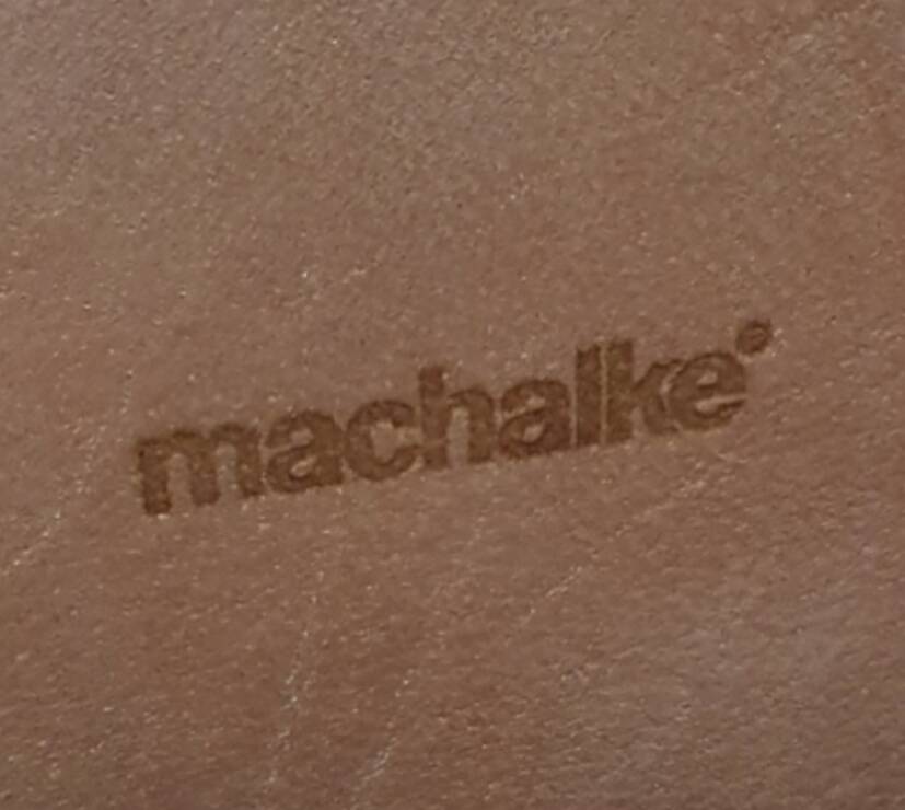 2 x Machalke lounge chair / thick leather