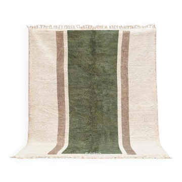 Tapis marocain d’atlas traditionnel fait main taille 200/300 c m