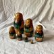 Matryoshka - Set of 7 old Russian nesting dolls