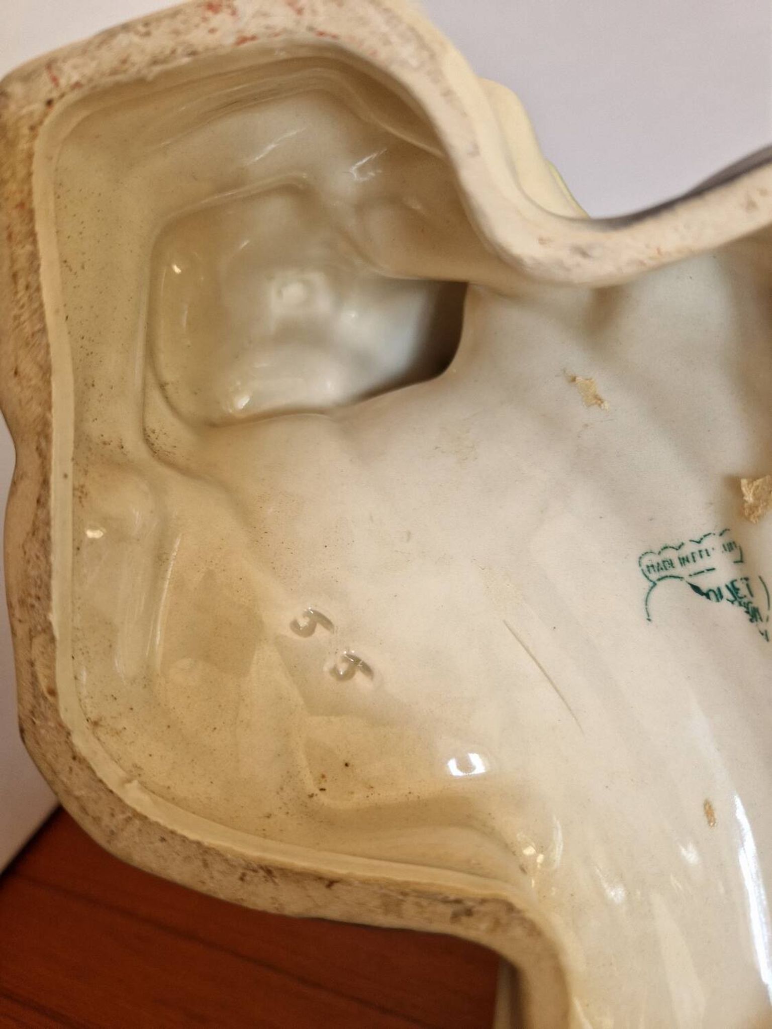 La Truite Arc-en-Ciel par H. Bequet En Faience Modèle 787