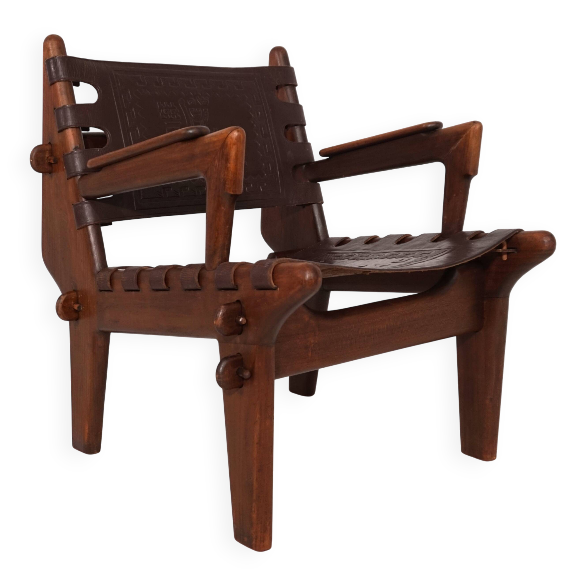 Cotacachi armchair by Angel Pazmino for Muebles de Estilo, 1960