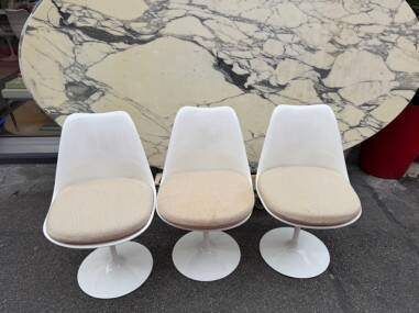 Eero SAARINEN (1910-1961) & KNOLL INTERNATIONAL (publisher): Set of 4 c