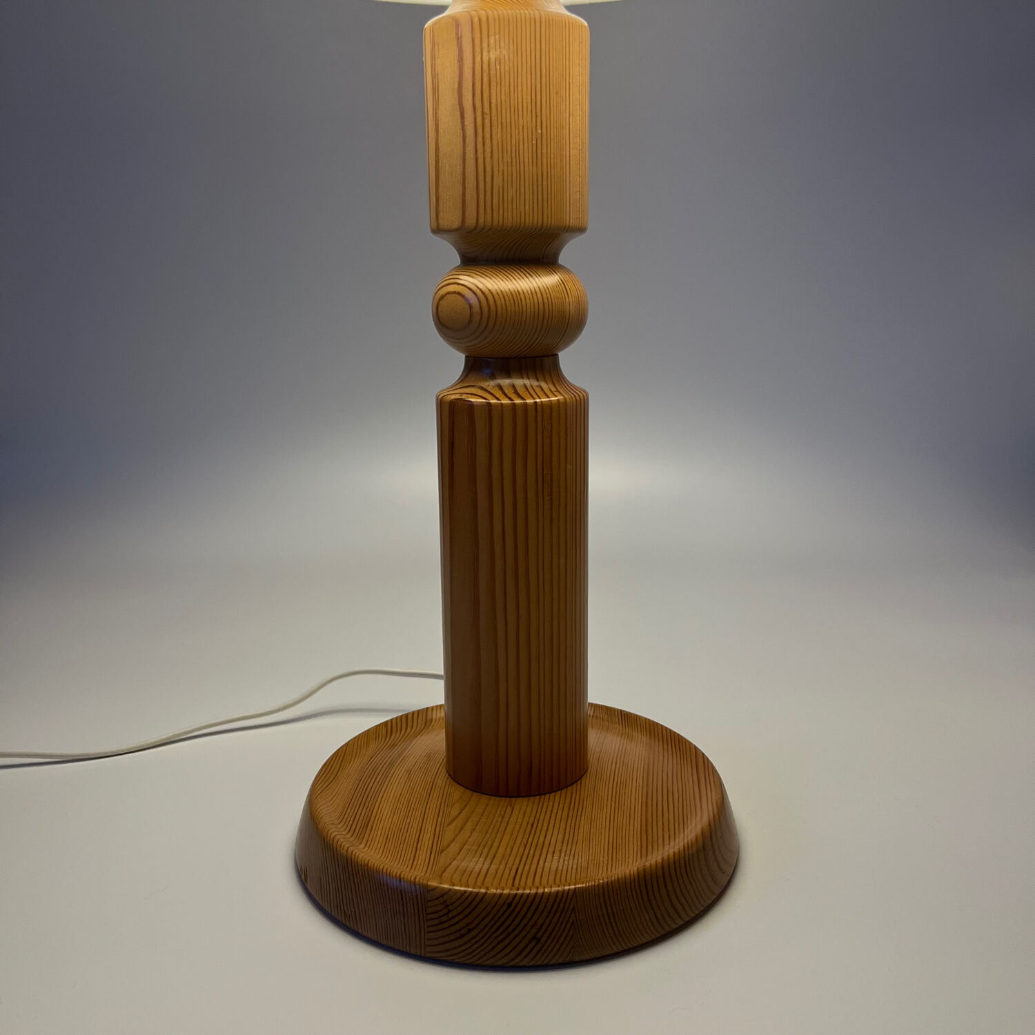 Pair of Swedish lamps – Solbackens Svarveri – 1970s