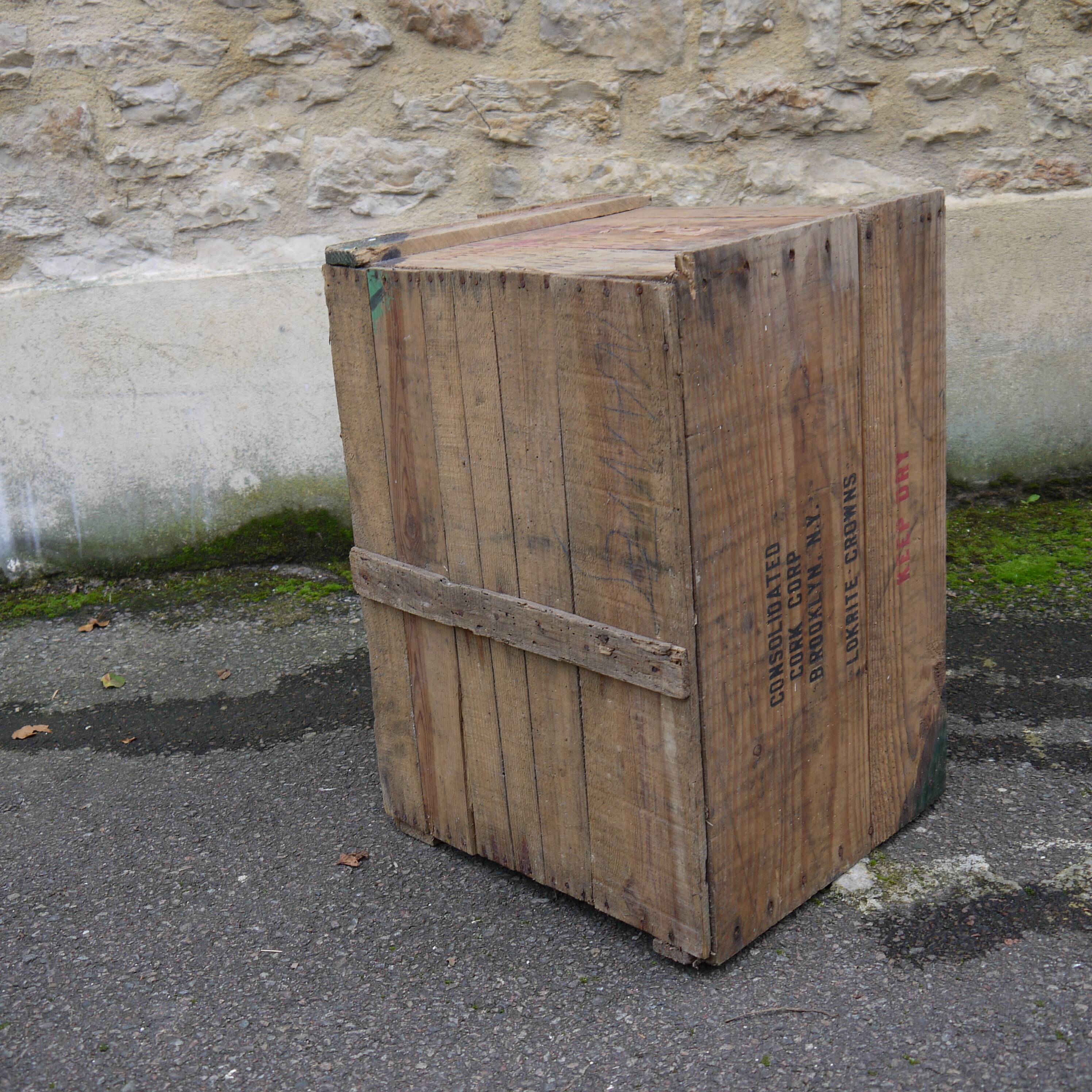 Caisse en bois