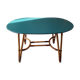 Table basse "haricot" vintage relookée