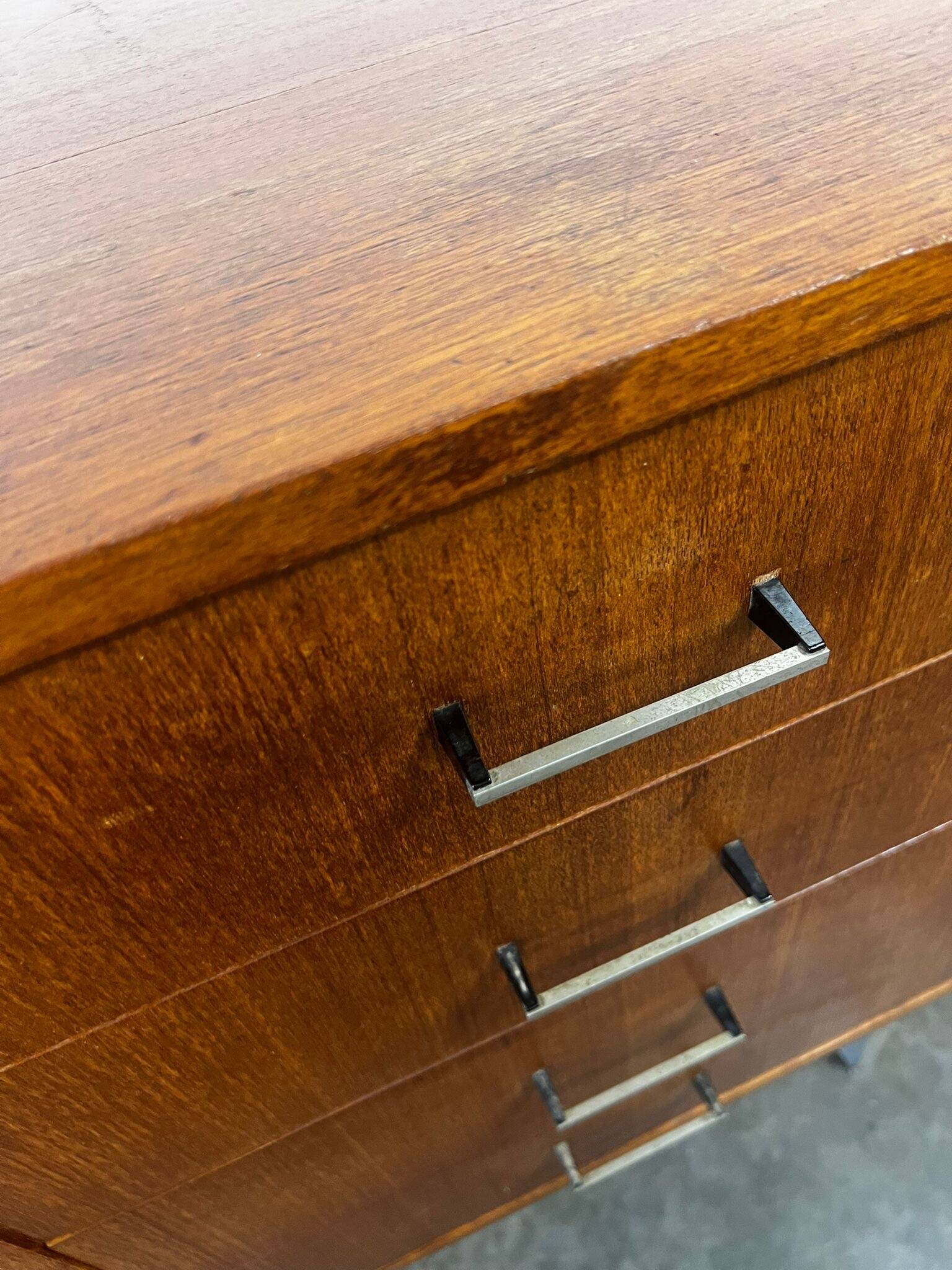 Buffet / armoire / buffet vintage XL en bois