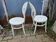 Paire de chaises Baumann modèle "mouette "