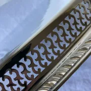 Silver-plated serving tray