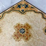 Ceramic and wood trivet