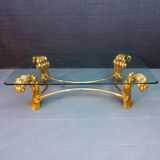 Vintage tulip coffee table, 1970