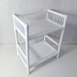 rattan bedside table