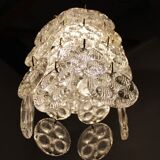 Chandelier glass of Železny Brod 1970 s