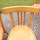 4 Baumann wooden bistro chairs