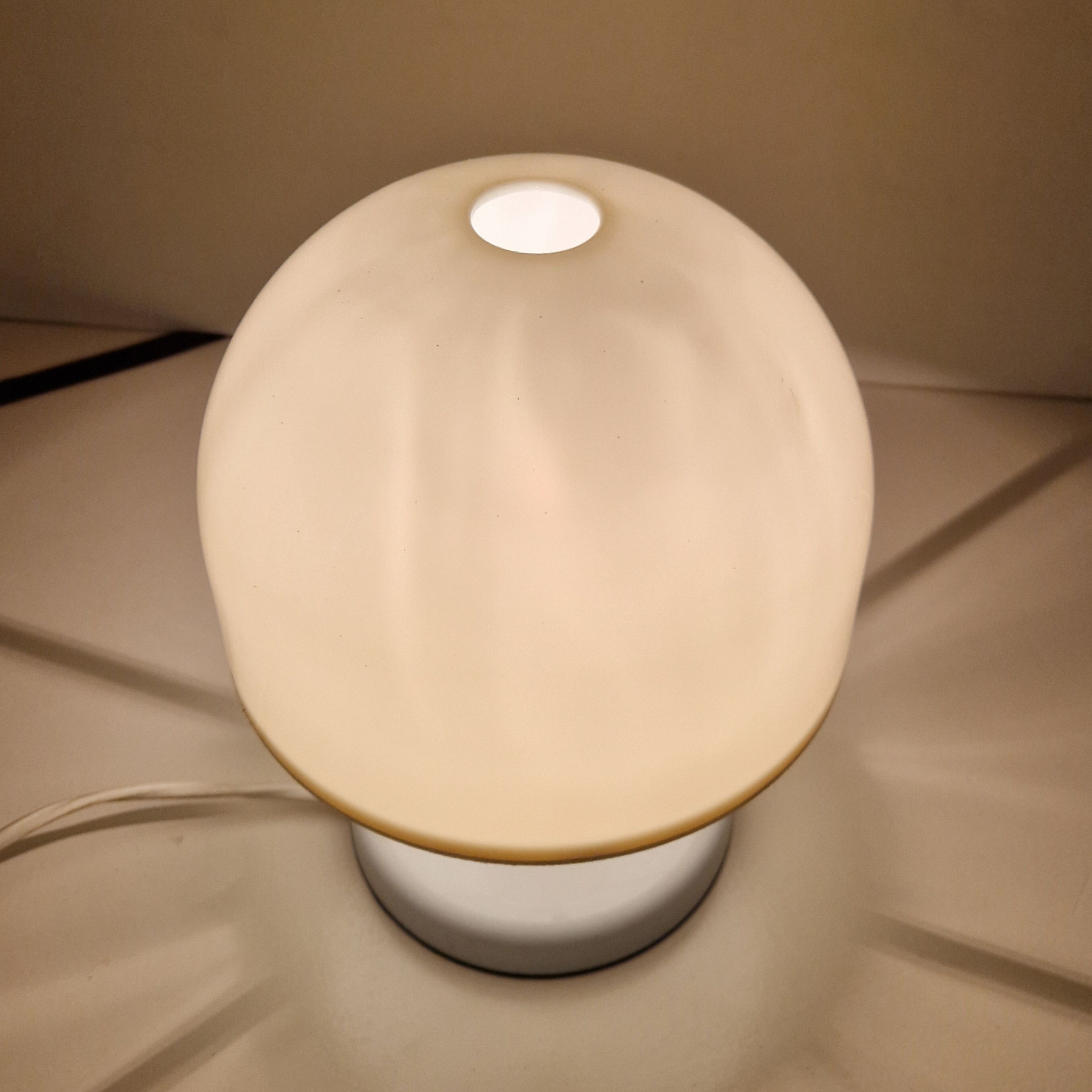 Space age mushroom lamps by Harvey Guzzini, Italy 1960s