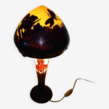 Lampe pâte de verre