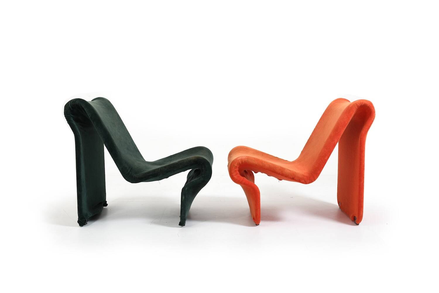 Pair of Easychairs by Jan Dranger and Johan Huldt 1970s